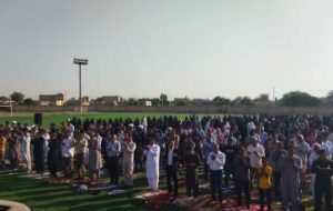 شکوه حضور میهمانان ضیافت الهی در نماز عید فطر رودبار جنوب