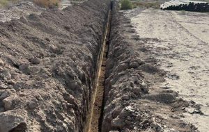 چاه آب آشامیدنی روستای تمیری رودبار جنوب بعد از ۴ سال به بهره برداری رسید