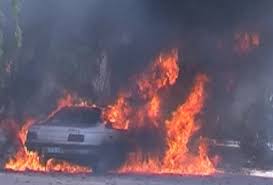 تصادف مرگبار در جنوب کرمان؛ سرنشینان پراید در آتش قاچاق سوخت جان دادند