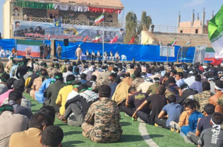 نمایش اقتدار بسیجیان رودبار جنوب و جازموریان