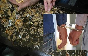دستگیری سارقان طلا و جواهرات در رودبار جنوب