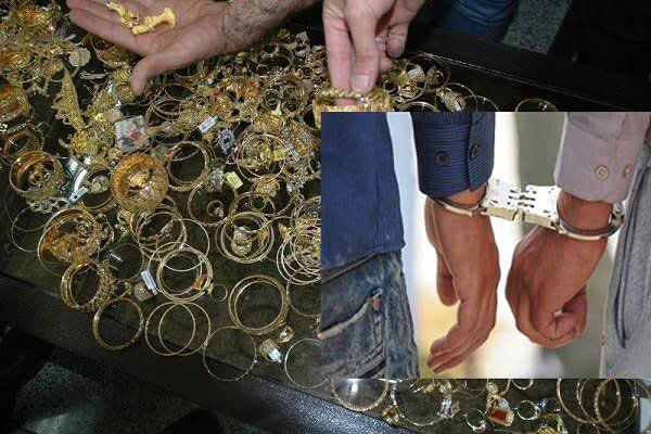 دستگیری سارقان طلا و جواهرات در رودبار جنوب